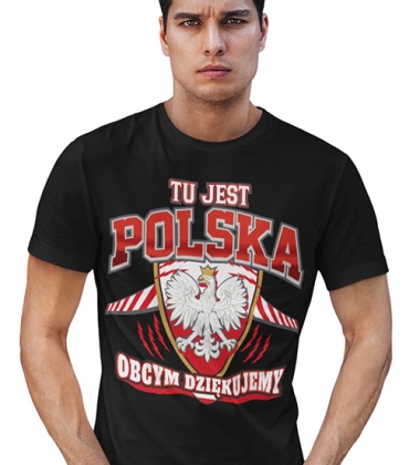 KOSZULKA PATRIOTYCZNI Tu jest Polska